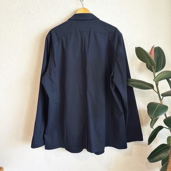 Ministry Of Supply Kinetic Mens Stretch Blazer Sport Coat Jacket XXXL Navy Blue - Picture 5 of 12